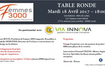 Via Innova accueille FEMMES 3000 LR le 18 Avril 2017
