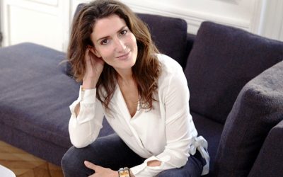 Anne-Laure Constanza au Café de Flore le 6 juin