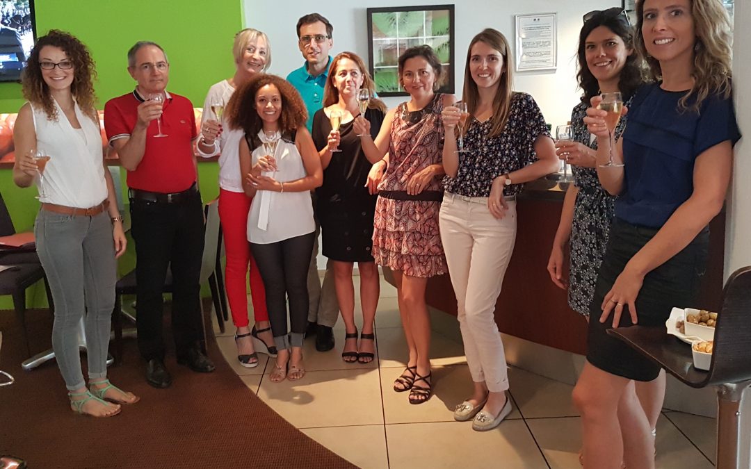 Déjeuner de fin de semestre – Mardi 18 Juillet 2017 – Novotel Près d’Arènes