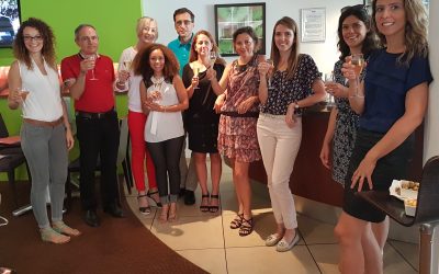 Déjeuner de fin de semestre – Mardi 18 Juillet 2017 – Novotel Près d’Arènes