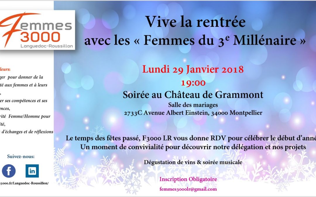 Femmes 3000 LR fait sa rentrée au Château de Grammont