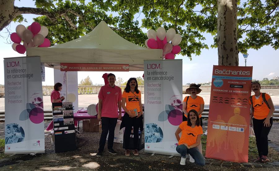 La team Femmes 3000 LR se mobilise pour annoncer les Bacchantes Montpellier 2018