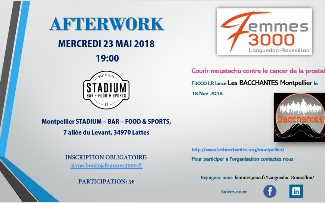 Afterwork Mercredi 23 Mai