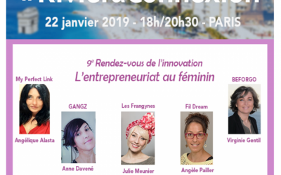L’entrepreneuriat au Féminin – 9ème rendez-vous de l’innovation le 22 janvier 2019