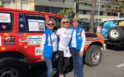 Femmes 3000 au départ du Rallye Aïcha des Gazelles