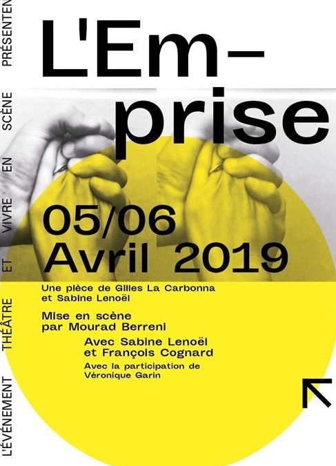 L’Événement Théâtre et Vivre en Scène – Invitation les 5 et 6 avril 2019