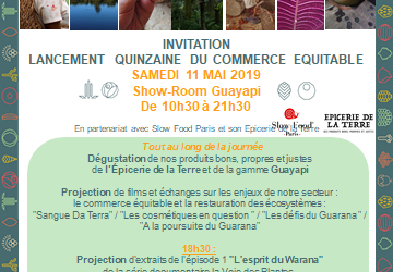 Quinzaine du commerce équitable avec Guayapi – le samedi 11 mai 2019