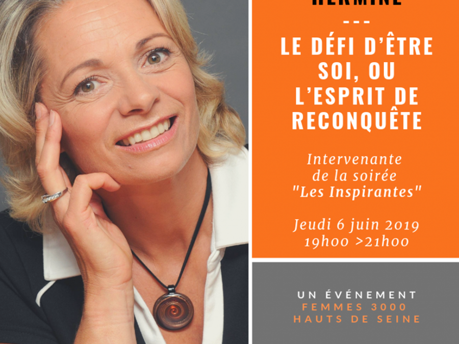Soirée Les Inspirantes Femmes 3000 – 6 Juin 2019