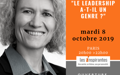 Le Leadership a-t-il un genre? – 8 octobre 2019