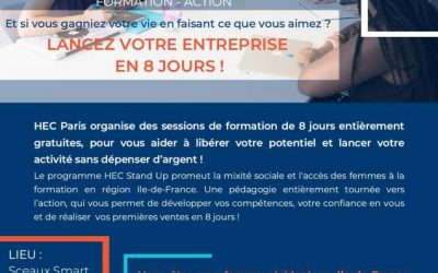 Une formation gratuite avec HEC STAND UP STARTER