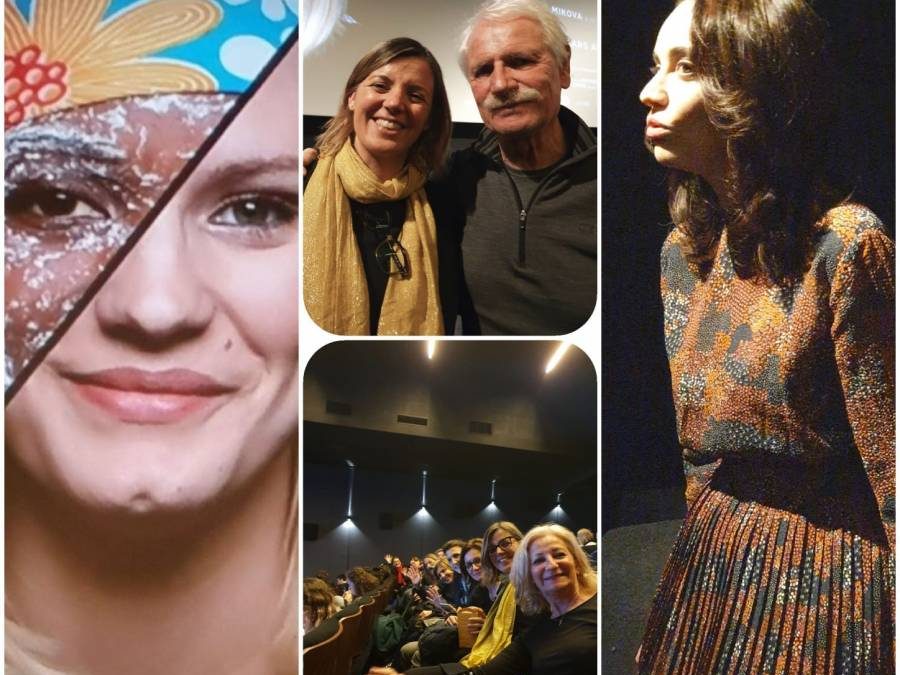Femmes3000 à l’avant-première du film Woman avec Yann Arthus-Bertrand et Anastasia Mikova, sortie du film le 4 mars 2020
