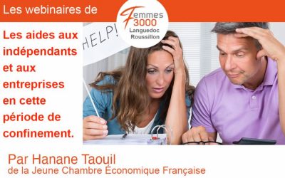 Webinaire : les aides aux entreprises durant le cofinement