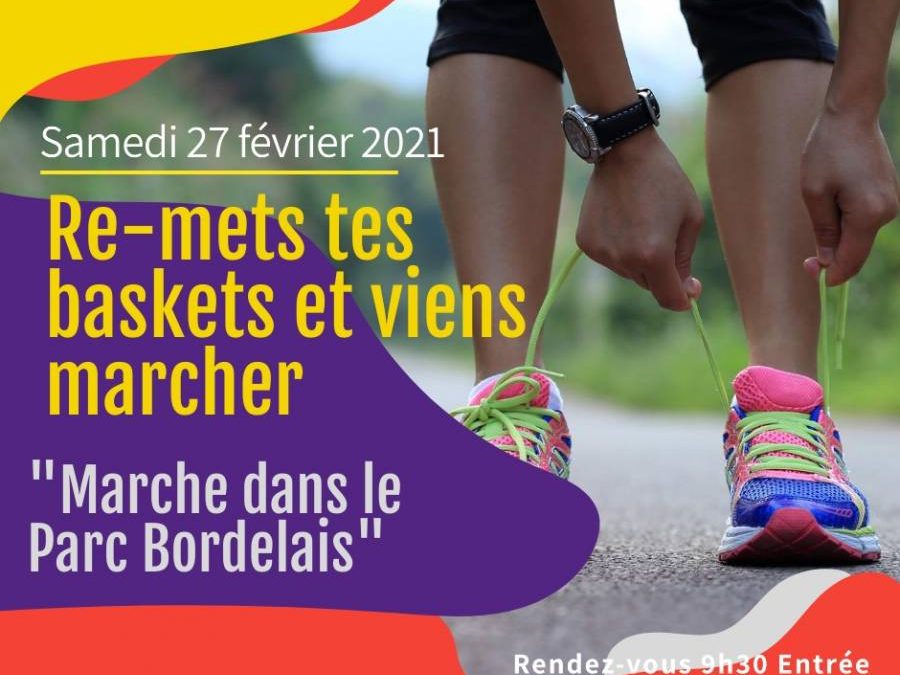 Notre prochaine marche sportive aura lieu le samedi 27 février
