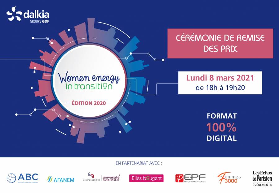 Le 8 Mars avec Femmes 3000 et son partenaire Dalkia et Women Energy In Transition