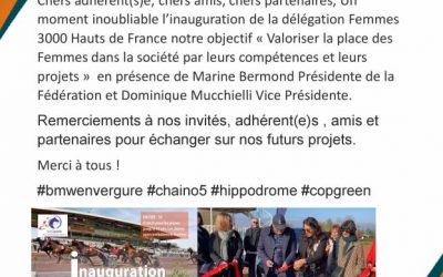 Remerciements Femmes 3OOO Hauts de France