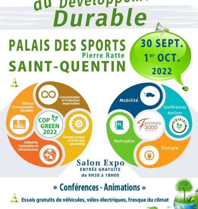 Affiche salon du Développment Durable