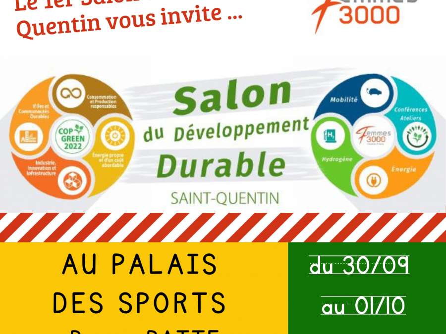 Actu EDD – Événement : St Quentin le 06/09/2022 : Femmes 3000 Hauts de France monte au podium pour l’environnement