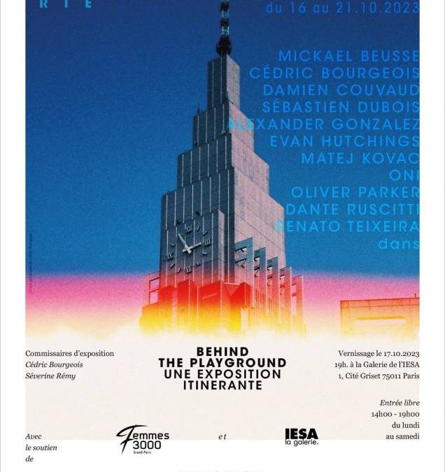 Behind the playground, visite privée de l’exposition alternative organisée par et pour les nouveaux adhérent(e)s de la délégation Femmes 3000 Grand-Paris