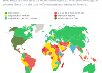 IVG dans le monde : la carte des pays qui autorisent, restreignent ou interdisent l’avortement